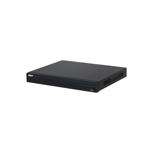 Dahua NVR Rögzítő - NVR4216-16P-4KS3 (16 csatorna, H265,160Mbps rögzítési sávszélesség,HDMI+VGA,2xUSB,2xSata,16xPoE)