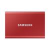 Samsung Külső SSD 2TB - MU-PC2T0R/WW (T7 Touch external, piros, USB 3.2, 2TB)