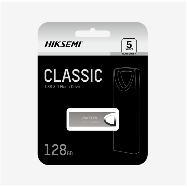 Hikvision HIKSEMI Pendrive - 4GB USB2.0, M200, Ezüst