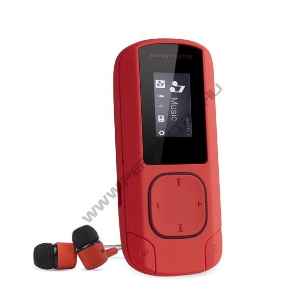 Energy Sistem MP3 lejátszó -  Clip Coral (8GB, microSD, FM radio (42648))