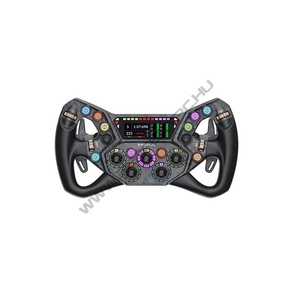 Moza Racing kiegészítő - KS PRO Kormánykerék (Dual Clutch, RGB, 2,99 inch kijelző, 300mm)