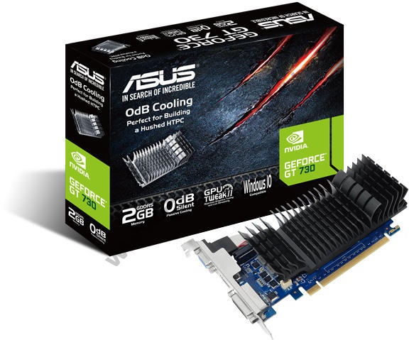 GeForce GT730 Asus GT730-SL-2GD5-BRK PCX vga kártya