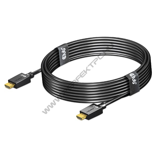 Club 3D Kábel - CAC-1374 (HDMI 2.1 Ultra High-Speed, M/M, 4K120Hz, 8K60Hz, 48Gbps, 4m, 26AWG)