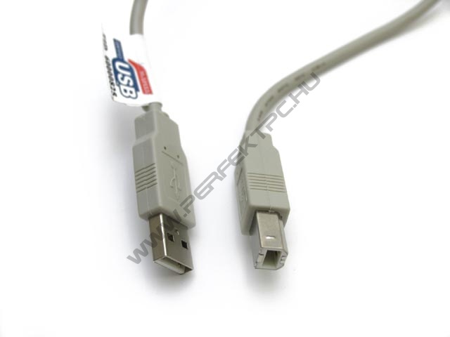 USB Összekötõ Value USB 2.0 A (Male) - B (Male) 1.8m