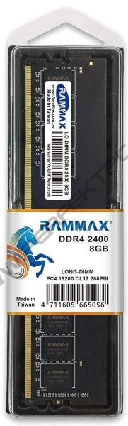 8GB 2400MHz Rammax DDRIV RAM