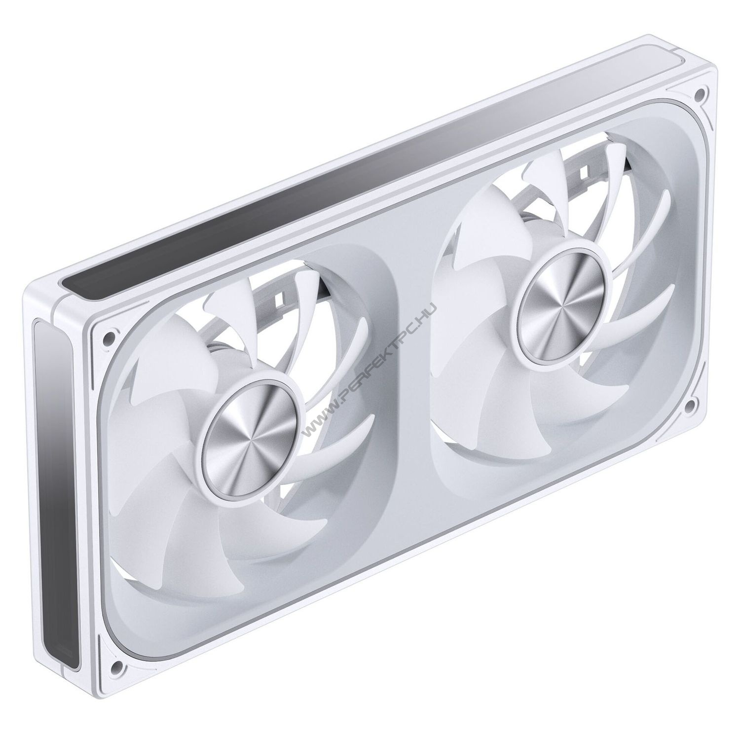 Ventilátor Jonsbo ZA-240 Infinity Mirror ARGB PWM - 240mm, fehér