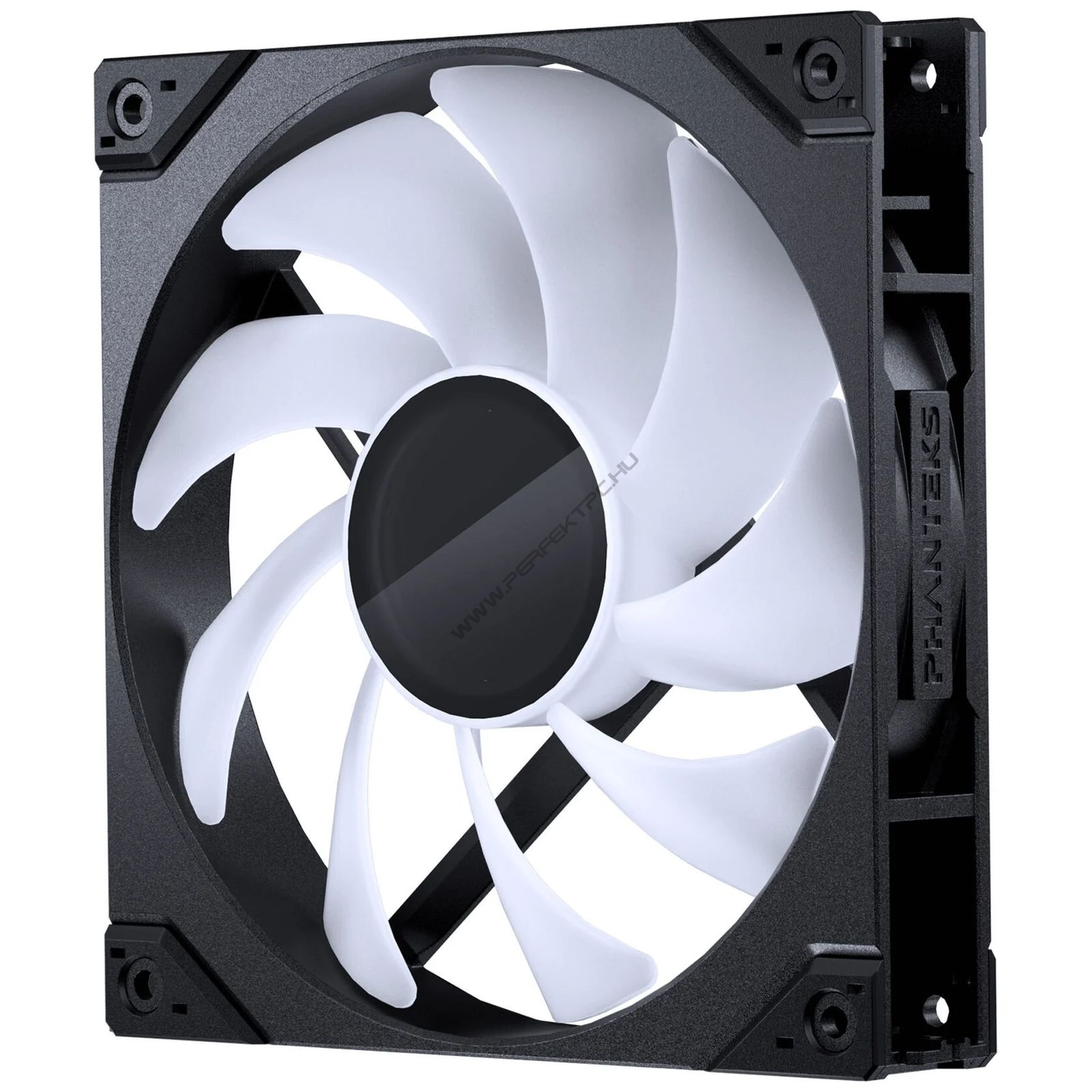 Ventilátor PHANTEKS M25 Gen2 D-RGB PWM, 140mm, D-RGB, fekete, retail