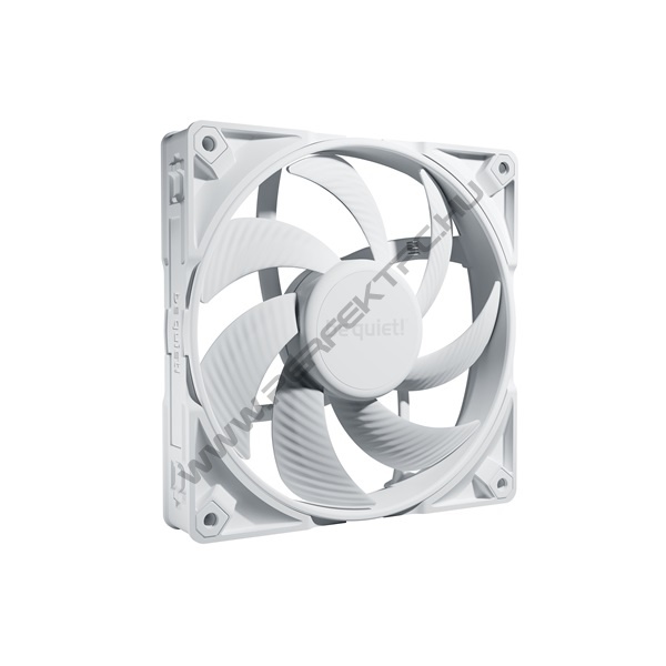 Be Quiet! Cooler 14cm - SILENT WINGS PRO 4 White 140mm PWM (2400rpm, 36,8dB, fehér)
