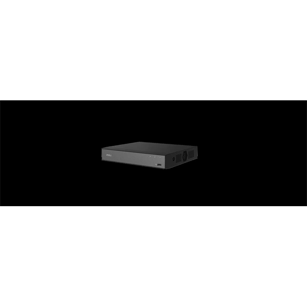 Imou NVR rögzítő - NVR-N110P4-8A0E-P (10 csatorna, 4port PoE; H265, HDMI, VGA, USB, 1x Sata (16TB), Onvif; Hangsz; Mikr)