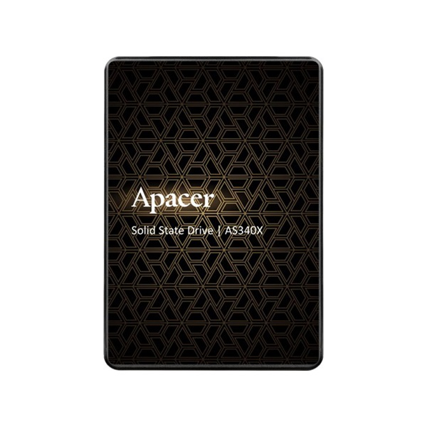 Apacer SSD AS340X Panther Series - 480GB AP480GAS340XC-1 (SATA3, Olvasás: 550 MB/s, Írás: 520 MB/s)