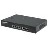 Manhattan Switch PoE - 8 port, 8db 1Gbps PoE+, rack, 802.3at/af, 140W