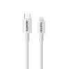 ADATA Kábel - USB-C to Lightning (Fehér, 1m, Apple MFi Certified)