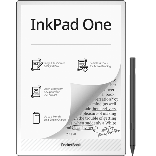 POCKETBOOK e-Reader PB1030-8-WW INKPad  ONE fekete (10,3