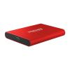 Samsung Külső SSD 500GB - MU-PA500R/EU (T5 Series, USB 3.1, Metallic Red)