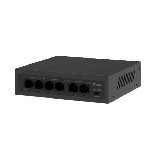 Imou Switch PoE - SF106P (6 port PoE,  100Mbps, 45W)