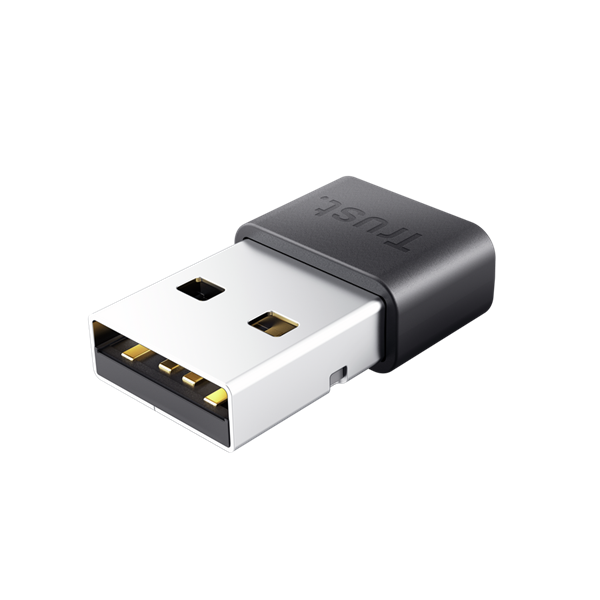 Trust Bluetooth Adapter - Myna (Bluetooth® 5.4; micro méret; USB; fekete)