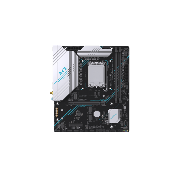 Maxsun Alaplap - Intel MS-B760M GAMING WIFI ACE D4 II s1700 (B760, mATX, 2xDDR4 3200MHz, 2xSATA3, 3xM.2, HDMI, DP)