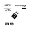 APPROX Hálózati Adapter - USB, nano, 300 Mbps Wireless N (802.11b/g/n)