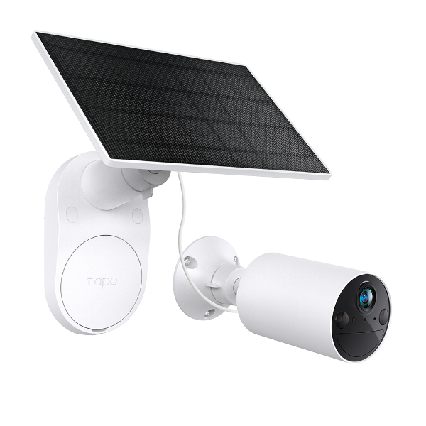 TP-link IP wifi Cső kamera - Tapo C410 KIT (kamera + szolár panel; Akku; 3MP, 3mm, IP65, H264, IR9m, SD, mikr., hangsz)