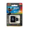 Silicon Power MicroSD kártya -  64GB microSDXC Elite UHS-1 + adapter