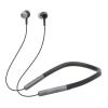 Manhattan Fülhallgató -  Bluetooth 5.0 + EDR vezetéknélküli, mikrofon, hangerőszabályzó, neckband, Fekete