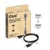 Club 3D Kábel - CAC-1092 (DisplayPort 2.1, DP80, 8K240Hz, 1.6m, Bi-Directional, M/M)