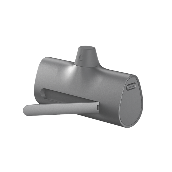 Hikvision HIKSEMI Akkubank - 5000mAh M050 PowerBank (Type-C, Kijelző, Output 20W max.) Szürke