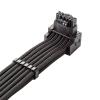 Adapterkábel Cablemod C-Series Pro  - A Verzió, 90°, 16-tűs 2Dx8 tűs PCIe, Fekete