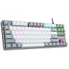 Rampage Billentyűzet - SNUG K14 Black US (Vezetékes, Mechanikus, Red switch, angol, fekete, RGB LED)