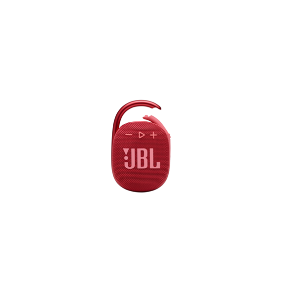 JBL Hangszóró Vezeték nélküli - CLIP 4 (IP67 víz és porállóság, hangerőszabályzó, BT 5.1, USB-C, Piros)