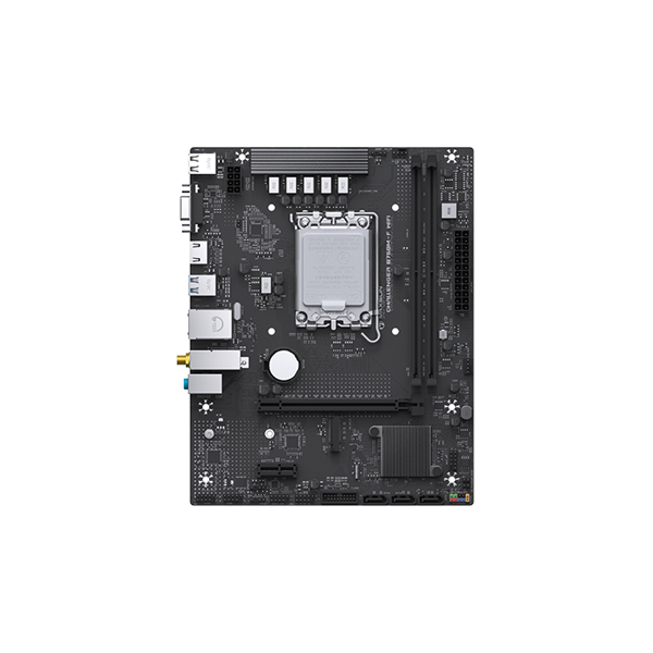 Maxsun Alaplap - Intel MS-CHALLENGER B760M-F WIFI s1700 (B760, mATX, 2xDDR4 4400MHz, 3xSATA3, M.2, HDMI, D-sub)