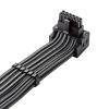 Adapterkábel Cablemod C-Series Pro  - B Verzió, 90°, 16 pin - 4x 8 pin PCIe, Carbon