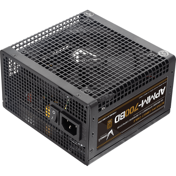 Formula Tápegység 700W - APMM-700BD (80 Plus Bronze, ATX3.1/PCIe 5.1, Aktív PFC, 12cm)