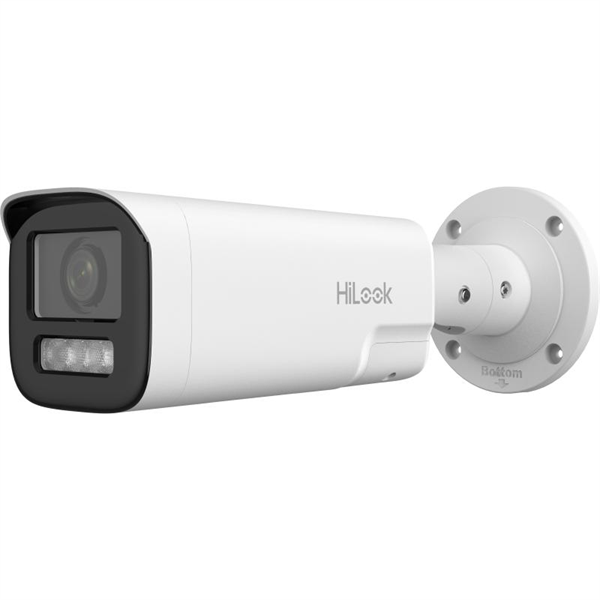 Hikvision HiLook IP csőkamera - IPC-B640HA-LZU/SL (4MP, 2,8-12mm, kültéri, EXIR30m, IP67, 3DNR, DWDR, audio, SD, PoE)