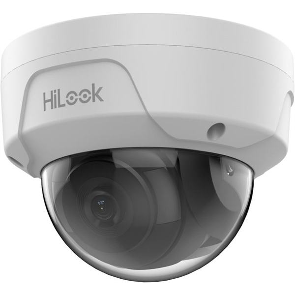 Hikvision HiLook IP dómkamera - IPC-D120HA (2MP, 2,8mm, kültéri, H265+, IP67, IK10, IR30m, ICR, DWDR, PoE)