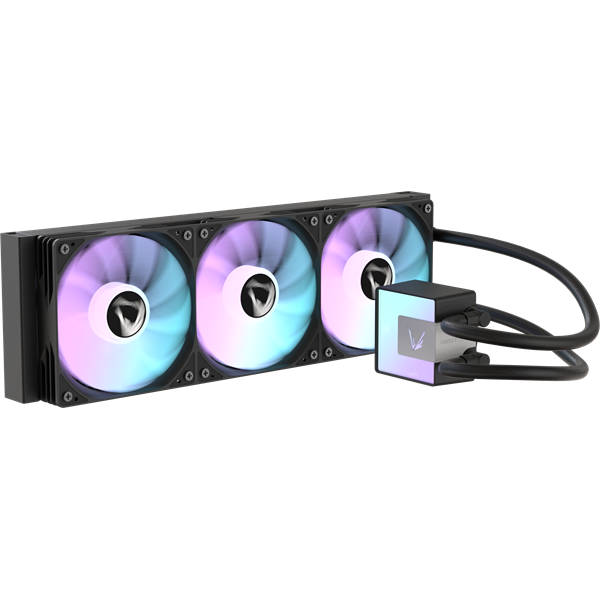 Formula CPU Water Cooler - Ice Jet Glow 360 BK (3x12cm, ARGB LED, fekete)