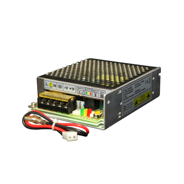 Walisec szünetmentesíthető tápegység - PS100-8AEU (12-14V/5A, 100W, Támogatott akkumulátor: 12V/7Ah, 12V/12Ah)