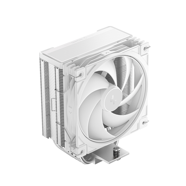 DeepCool CPU Cooler - AG400 G2 WH (29,22 dB; max, 119,08 m3/h; 4pin csatlakozó, 4 db heatpipe, 12cm, PWM, fehér)