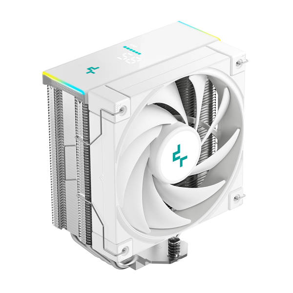 DeepCool CPU Cooler - AK400 DIGITAL SE WH (28 dB; max, 117,21 m3/h; 4pin csatlakozó, 4 db heatpipe, 12cm, PWM)