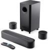 Majority Hangszóró Soundbar - Bowfell Halo 5.1 Dolby (230W, BT 5.3, HDMI ARC, AUX, USB, Optikai, Távírányító, Mélynyomó)