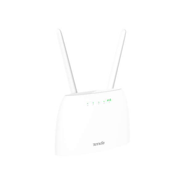 Tenda Router WiFi N 4G - 4G06 (VoLTE; 300Mbps 2,4GHz; 150Mbps 4G; 2port 100Mbps; 1port Tel; 2+2 antenna)