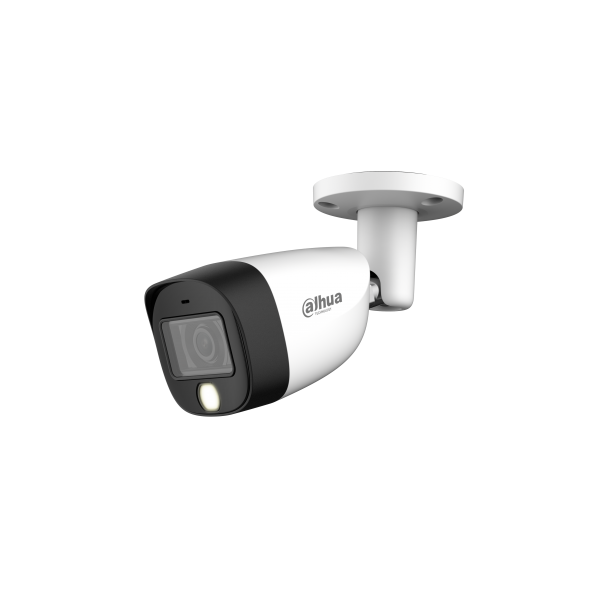 Dahua Analóg csőkamera - HAC-HFW1500CM-IL-A (Duallight, 5MP, kültéri, 2,8 mm, IR20m+LED20m, ICR, IP67, DWDR, mikrofon)