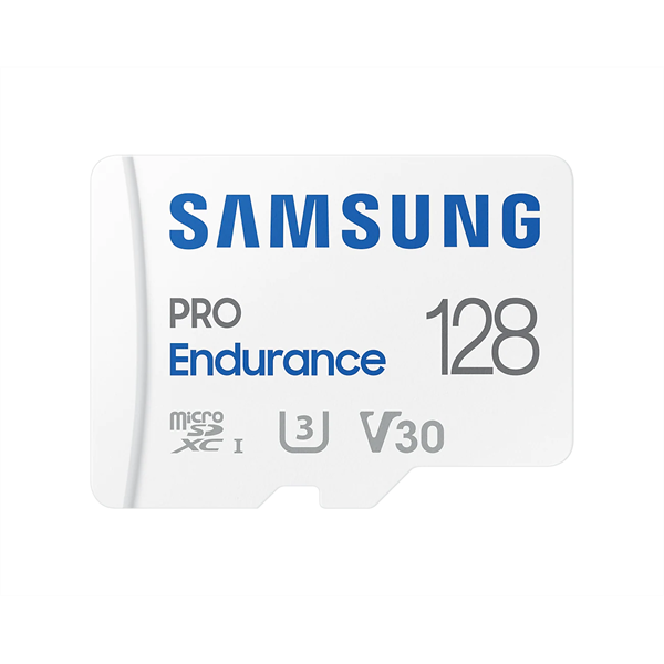 Samsung MicroSD kártya - 128GB MB-MJ128KA/EU (PRO Endurance, Class10, R100/W40, adapter, 128GB)