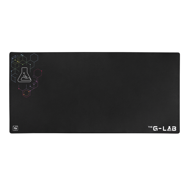 The G-Lab Egérpad - PAD-MERCURY (XXXL, 1200x570x4mm, vízálló, fekete)