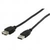 USB Hosszabbító Kolink USB 2.0 A (Female) - A (Male) 0.20m