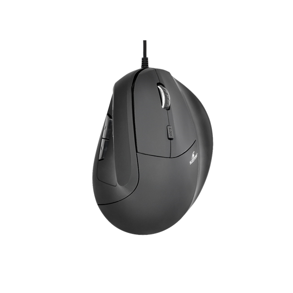 Bluestork Egér - M-W-ERGO (Ergonomic, 2.4G, 7200 DPI, optikai, fekete)