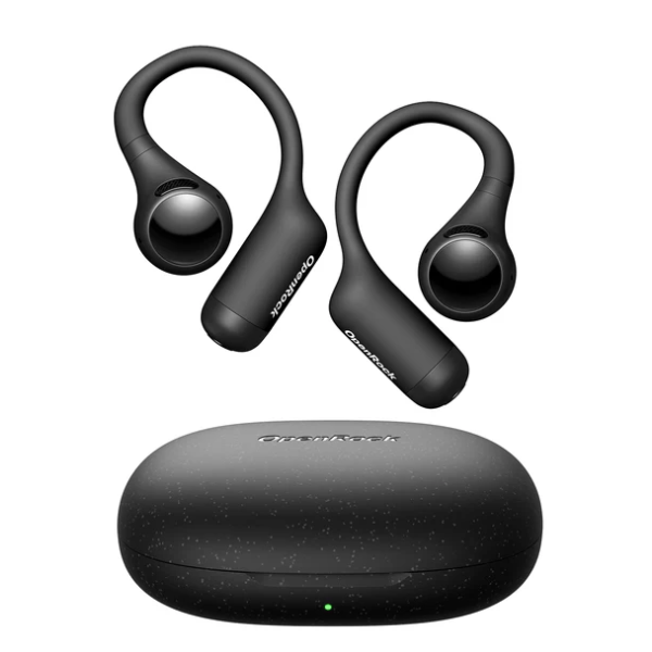 ONEODIO Sport Fejhallgató - OpenRock S Black (premium, légvezetés, BT 5.3, fekete)