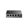 TP-Link Switch Menedzselhető PoE - ES205GP (Omada; 5x 1Gbps; 4x af/at PoE+ port; 65W)