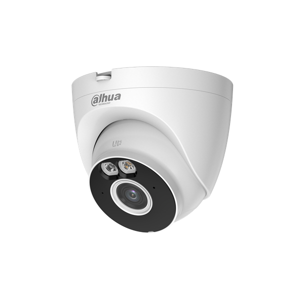 Dahua IP wifi turretkamera - T5A-IL (5MP, 2,8mm, 2,4GHz; H265, IR+LED30m, IP67, SD; mikrofon; 12VDC)