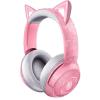 Razer Fejhallgató - Kraken Kitty V2 Pro (USB, mikrofon, hangerőszabályzó, 2m kábel, rózsaszín)